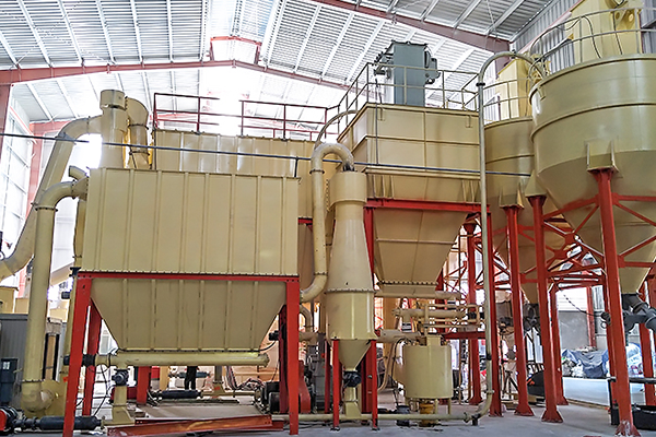 山西煤矸石磨粉機(jī)現(xiàn)場_上海科利瑞克